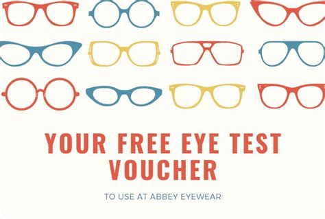 john lewis eye test voucher